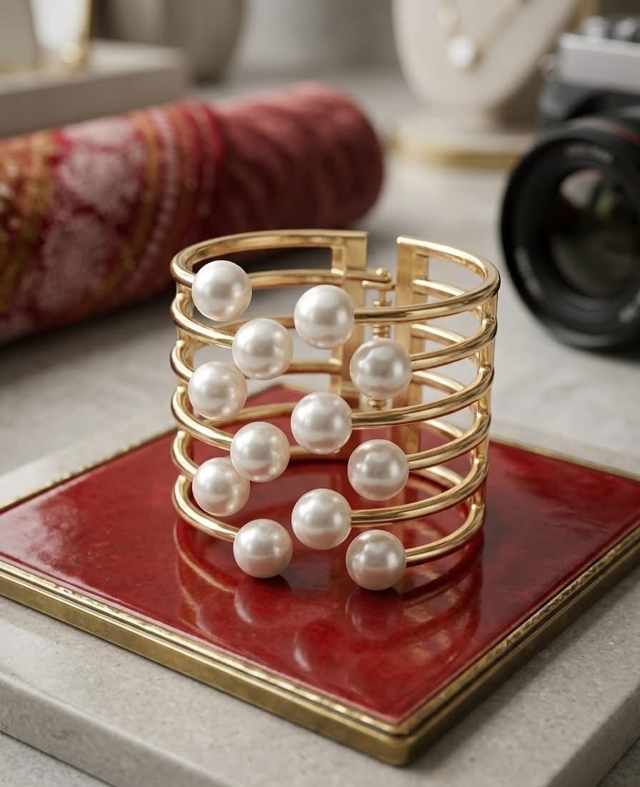 Pearl Cuff Bracelet