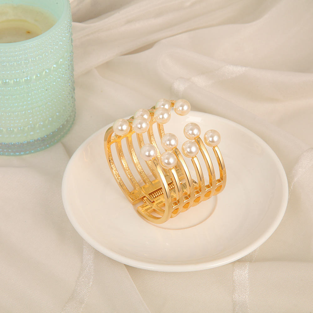 Pearl Cuff Bracelet - Image 3