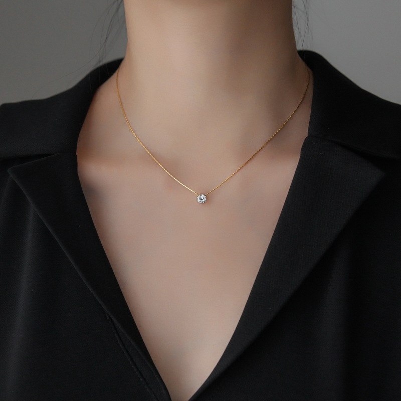 Startdust Solitaire pendant