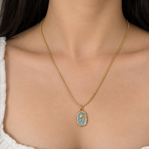 💙 Blue Bloom Necklace