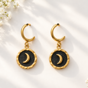 Crescent Moon Earrings 🌙
