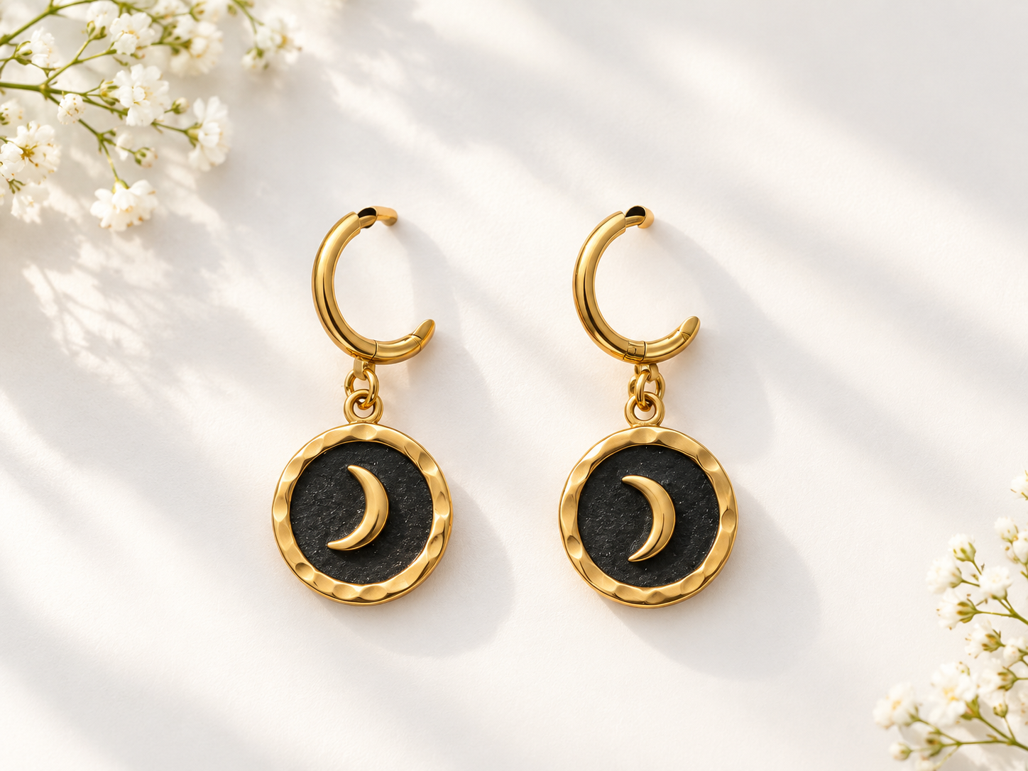 Crescent Moon Earrings 🌙