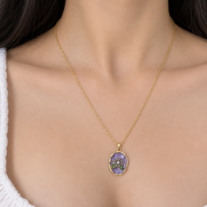 Lavender Bloom Necklace 💜