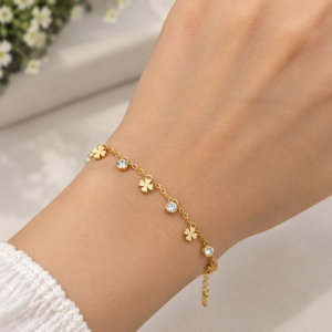 Bloom & Sparkle Bracelet