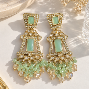 Panna Noor Jhumka 💚✨