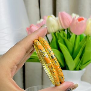Luna Enamel Bangle🧡