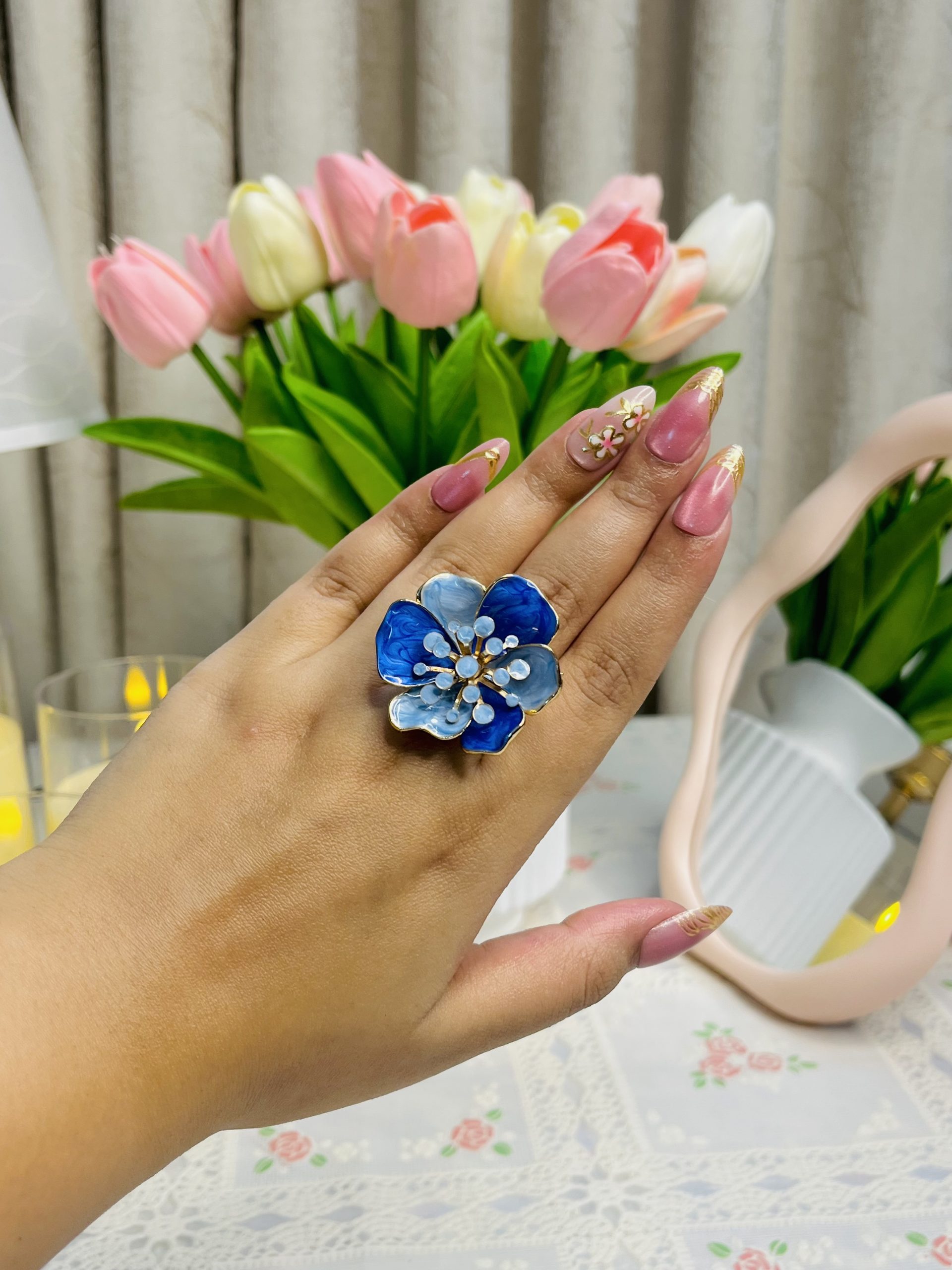 Vintage Blossom Ring