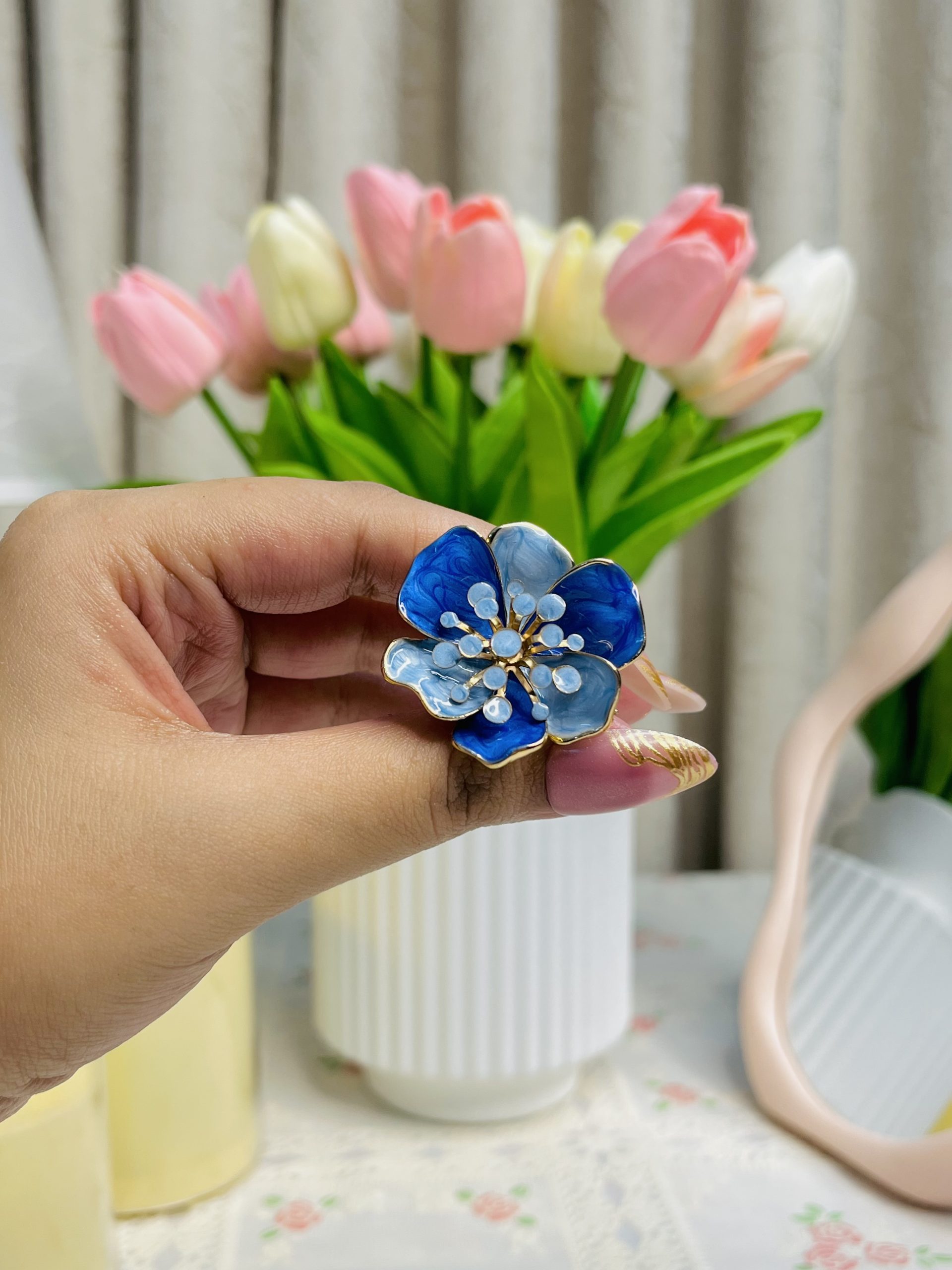 Vintage Blossom Ring - Image 2