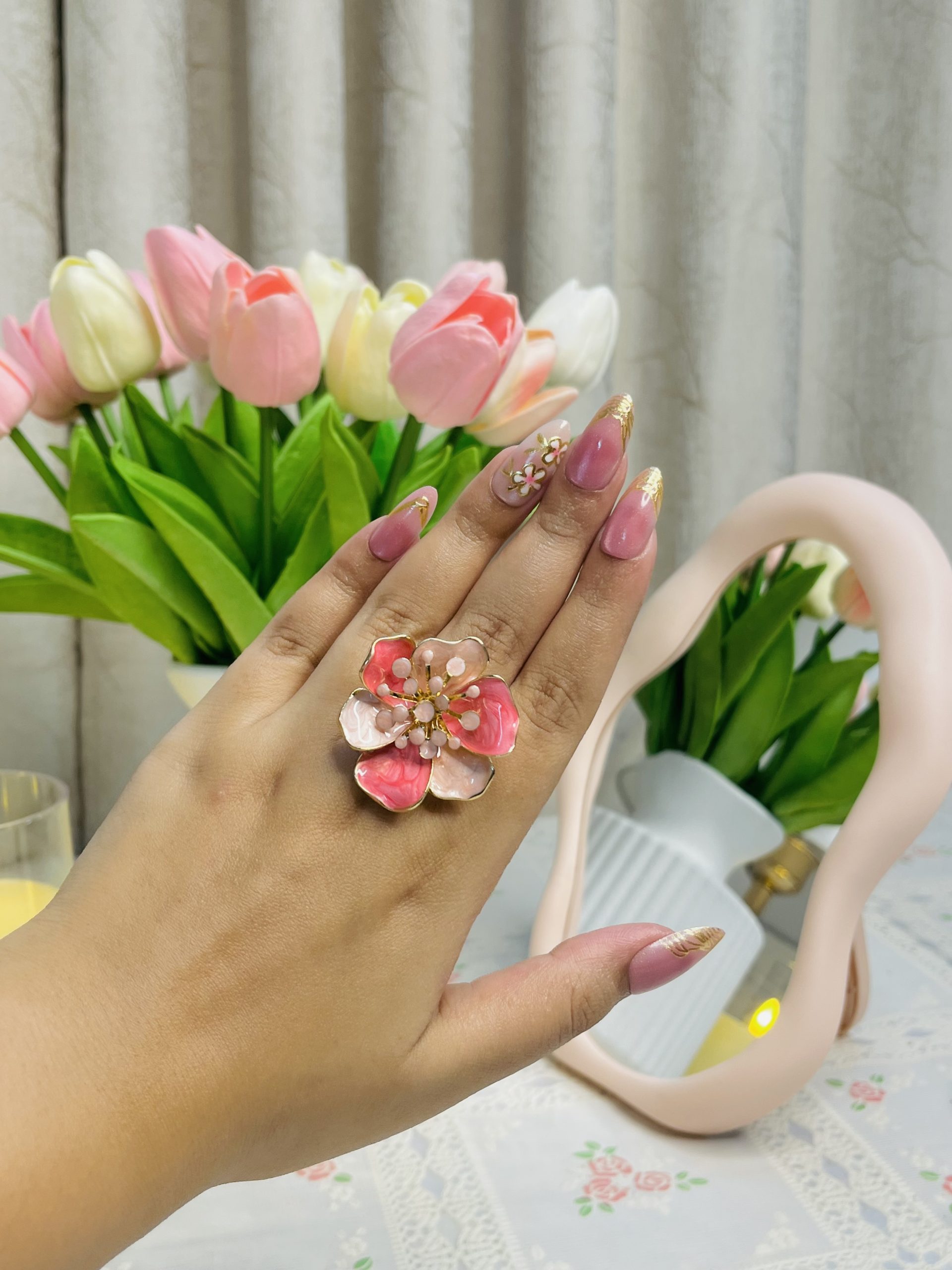 Vintage Blossom Ring