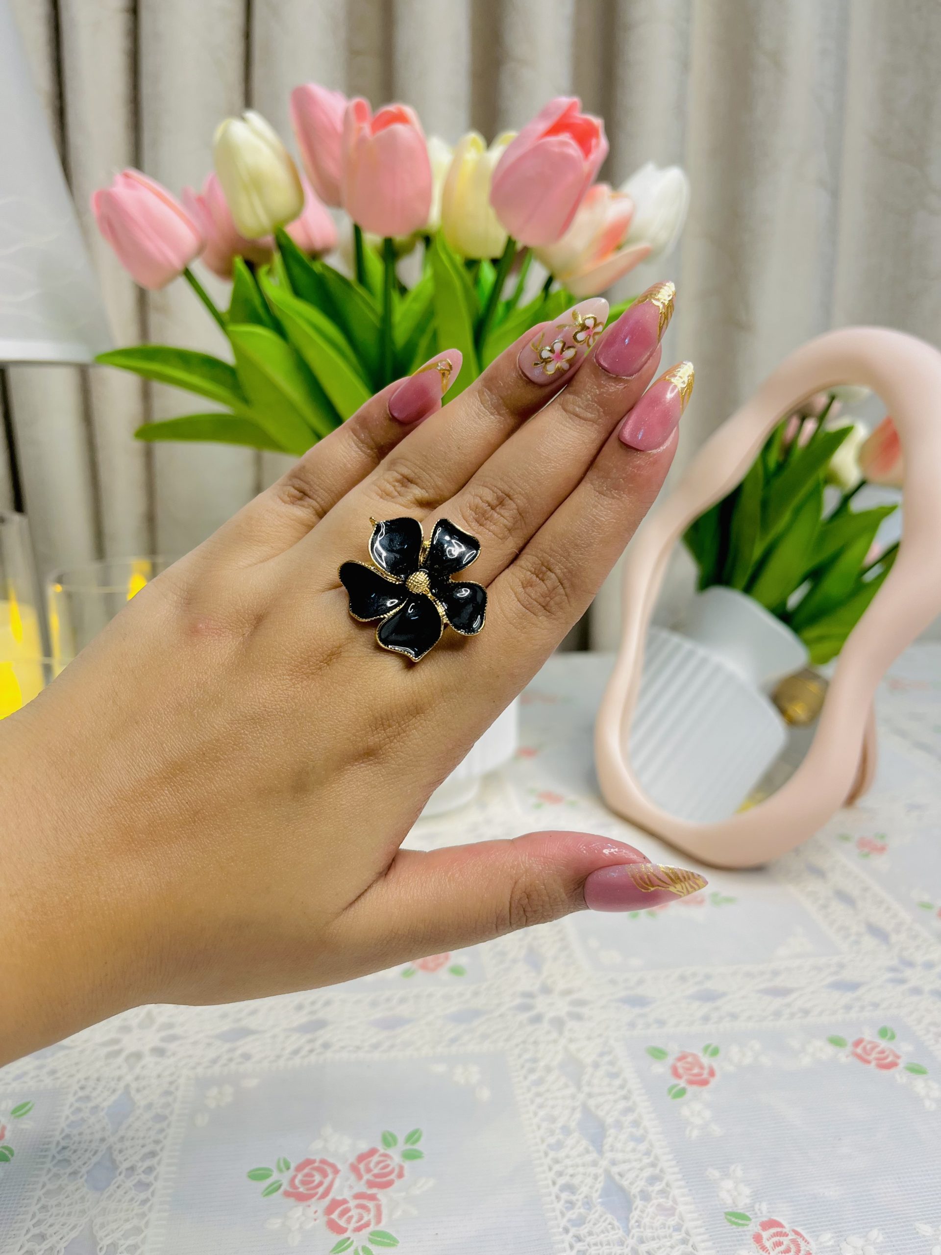 Vintage Rosette Ring
