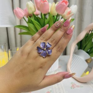 Vintage Rosette Ring