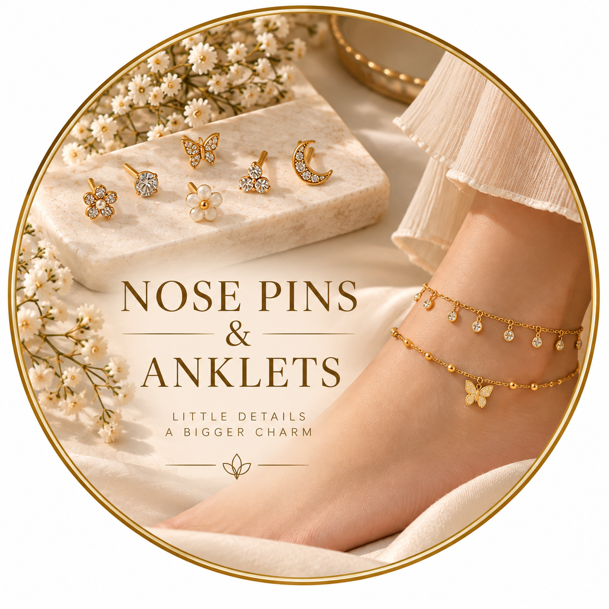 Nose Pins & Anklets