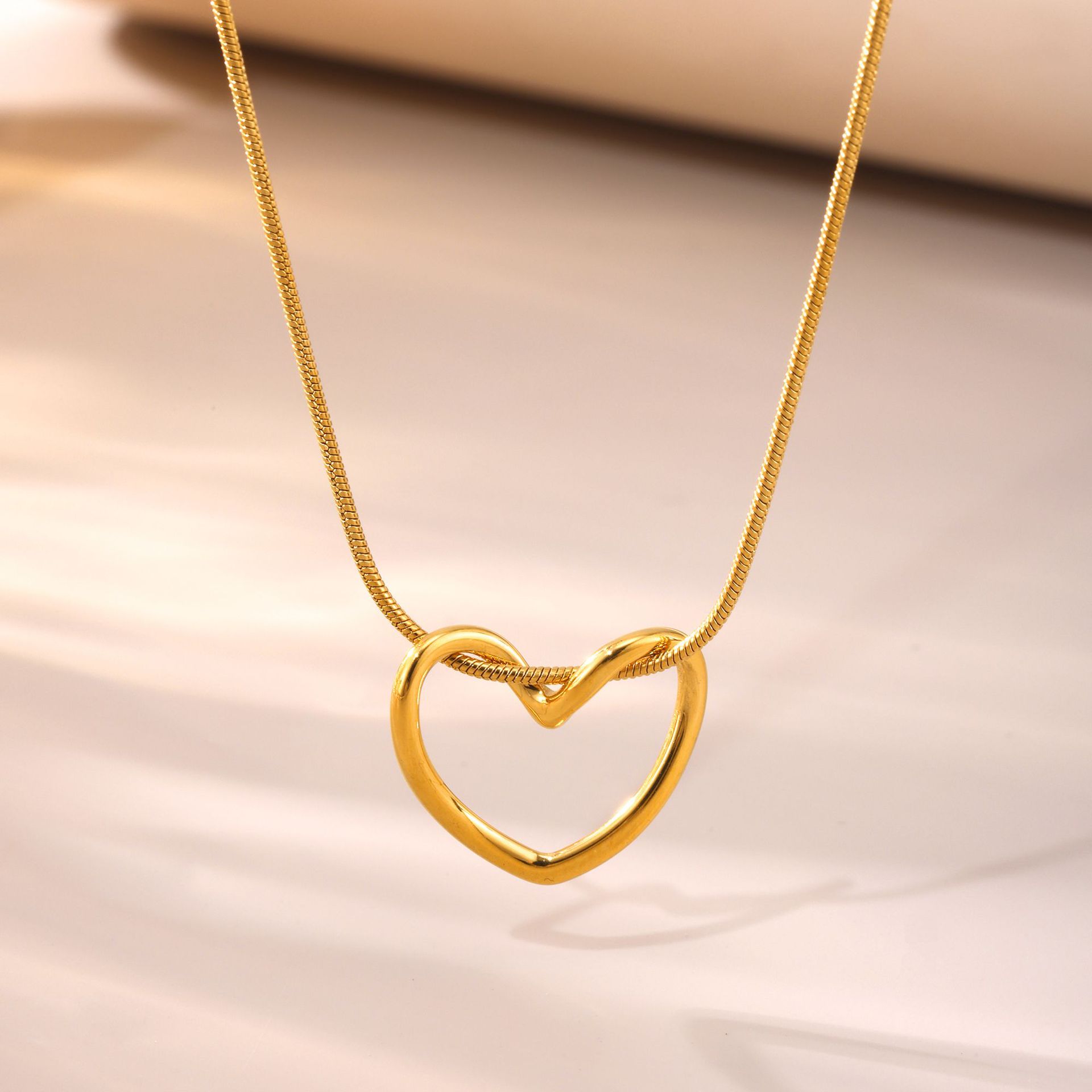 Classic Heart Pendant Necklace - Image 2